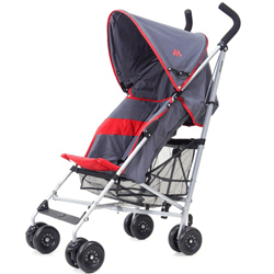 Carrinho para Bebê Passeio Daytripper Charcoal Scarlet M0805