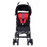 Carrinho para Bebê Techno XT Black Scarlet - Preto e Vermelh